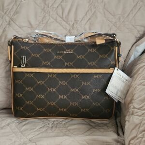 Max Studio Brown Crossbody Bag